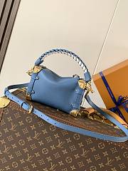 Colestore Louis Vuitton Side Trunk PM Blue Jeans M27436 19 x 12.5 x 7.5 cm - 5