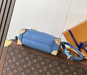 Colestore Louis Vuitton Side Trunk PM Blue Jeans M27436 19 x 12.5 x 7.5 cm - 6