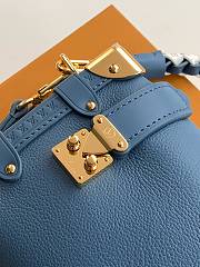 Colestore Louis Vuitton Side Trunk PM Blue Jeans M27436 19 x 12.5 x 7.5 cm - 4