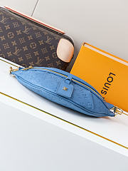 Colestore Louis Vuitton High Rise PM Monogram Empreinte Denim Blue M28356 31 x 15 x 6cm - 5
