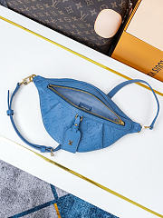 Colestore Louis Vuitton High Rise PM Monogram Empreinte Denim Blue M28356 31 x 15 x 6cm - 4