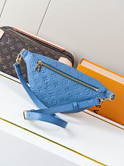Colestore Louis Vuitton High Rise PM Monogram Empreinte Denim Blue M28356 31 x 15 x 6cm - 2