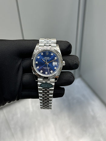 Colestore  Rolex Datejust 41mm Blue Stainless Steel