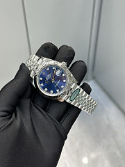 Colestore  Rolex Datejust 41mm Blue Stainless Steel - 4