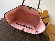 Colestore Louis Vuitton Neverfull GM Damier Ebene Rose Ballerine 39 x 32 x 19 cm - 6