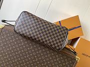 Colestore Louis Vuitton Neverfull GM Damier Ebene Rose Ballerine 39 x 32 x 19 cm - 5
