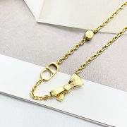 Colestore Dior CD Bow Bracelet Gold-Finish Metal and Crystal - 2