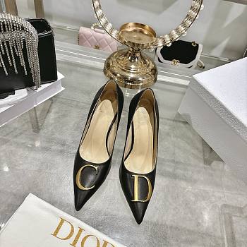 Colestore Dior Initials Pump Black Lambskin