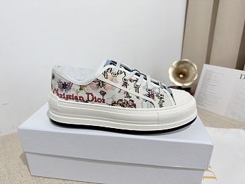Colestore Dior Walk'n'Dior Platform Sneaker Cotton Embroidered 