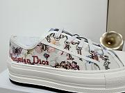 Colestore Dior Walk'n'Dior Platform Sneaker Cotton Embroidered  - 4