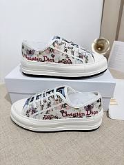 Colestore Dior Walk'n'Dior Platform Sneaker Cotton Embroidered  - 3