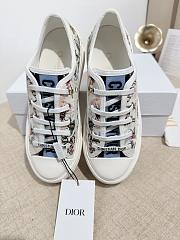 Colestore Dior Walk'n'Dior Platform Sneaker Cotton Embroidered  - 2