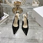 Colestore Dior J'Adior Slingback Pump Black Patent Calfskin 10cm - 3