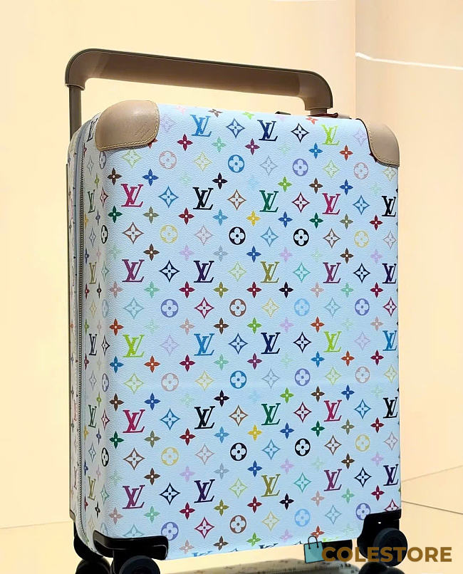 Colestore Louis Vuitton LV x TM Horizon 55 Multicolor White M27899 Suitcase 38 x 55 x 21 cm - 1