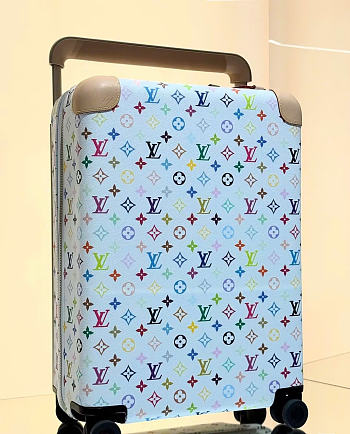 Colestore Louis Vuitton LV x TM Horizon 55 Multicolor White M27899 Suitcase 38 x 55 x 21 cm