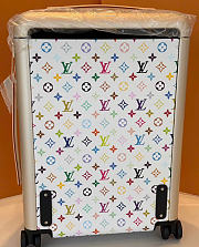 Colestore Louis Vuitton LV x TM Horizon 55 Multicolor White M27899 Suitcase 38 x 55 x 21 cm - 4