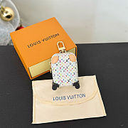 Colestore Louis vuitton LV x TM Horizon Airpod Case Bag Charm White 8×6×3cm - 5