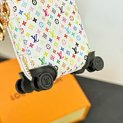 Colestore Louis vuitton LV x TM Horizon Airpod Case Bag Charm White 8×6×3cm - 2