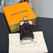 Colestore Louis vuitton LV x TM Horizon Airpod Case Bag Charm Black 8×6×3cm - 4