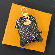 Colestore Louis vuitton LV x TM Horizon Airpod Case Bag Charm Black 8×6×3cm - 3