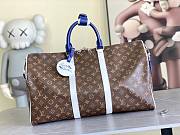 Colestore Louis Vuitton Keepall Bandoulière 50  Classic Blue and White 50 x 29 x 23 cm - 1