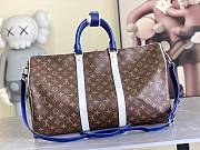 Colestore Louis Vuitton Keepall Bandoulière 50  Classic Blue and White 50 x 29 x 23 cm - 5