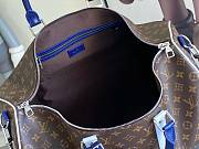 Colestore Louis Vuitton Keepall Bandoulière 50  Classic Blue and White 50 x 29 x 23 cm - 4