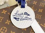 Colestore Louis Vuitton Keepall Bandoulière 50  Classic Blue and White 50 x 29 x 23 cm - 3
