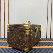 Colestore Louis Vuitton Jewelry Storage Trunk Rose Ballerine 42 x 23 x 21 cm - 5