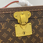 Colestore Louis Vuitton Jewelry Storage Trunk Rose Ballerine 42 x 23 x 21 cm - 3