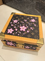 Colestore Louis Vuitton LV x TM Coffret Joaillerie Sakura Brown 24 x 12.5 x 24 cm - 6