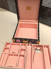 Colestore Louis Vuitton LV x TM Coffret Joaillerie Sakura Brown 24 x 12.5 x 24 cm - 2