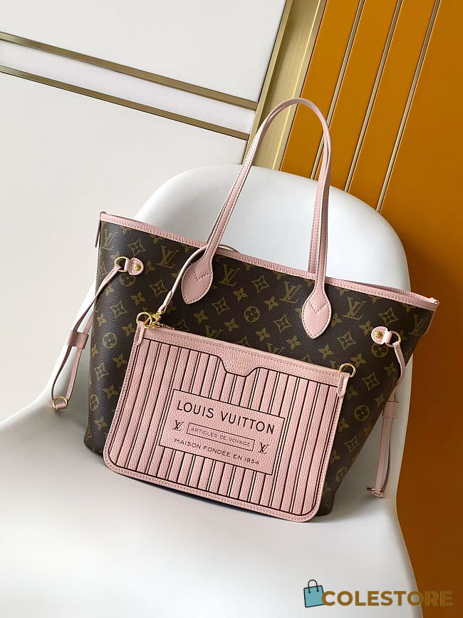 Colestore Louis Vuitton Neverfull Inside Out MM Monogram Sand 31 x 28 x 14cm - 1