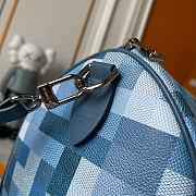 Colestore Louis Vuitton Speedy 30 Bandoulière Damoflage Indigo Blue 34 x 22 x 19 cm - 5