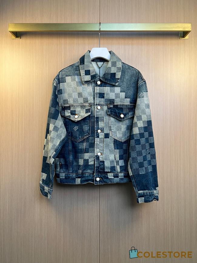 Colestore Louis Vuitton Damier Classic Denim Jacket  - 1