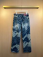 Colestore Louis Vuitton Damier Denim Skate Pants - 6