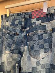 Colestore Louis Vuitton Damier Denim Skate Pants - 5