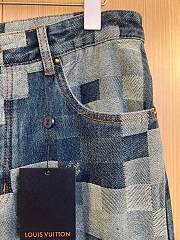 Colestore Louis Vuitton Damier Denim Skate Pants - 4