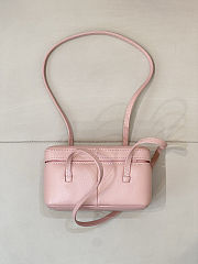Colestore Chanel Long Vanity with Leather Strap   Grained Shiny Calfskin & Gold-Tone Metal Light Pink  9.5 x 17 x 8cm - 5