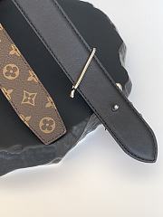 Colestore Louis Vuitton LV Script 30mm Belt Black - 4