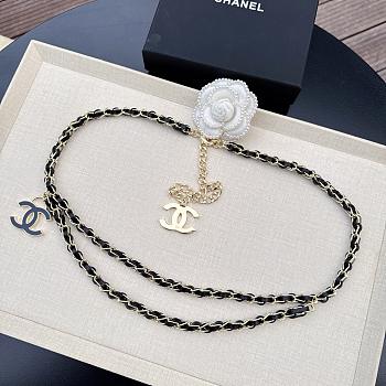 Colestore Chanel Chain Belt   Metal, Lambskin & Resin  Golden & Black