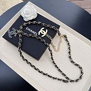 Colestore Chanel Chain Belt   Metal, Lambskin & Resin  Golden & Black - 5