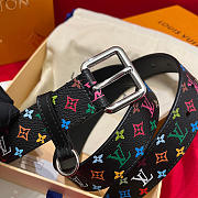 Colestore Louis Vuitton LV x TM LV D-Ring 30mm Belt Noir - 3