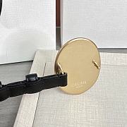 Colestore Celine Maison Celine Belt 13mm In Taurillon Leather Black - 2