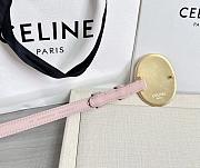 Colestore Celine Maison Celine Belt 13mm In Taurillon Leather Light Pink - 2