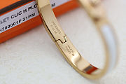 Colestore Hermes Mini Clic Kelly Bracelet Yellow Gold Crème - 3
