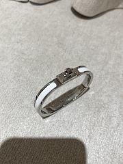 Colestore Hermes Mini Clic Kelly Bracelet Silver Crème - 3