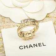 Colestore Chanel  CC Crystal Overlap Ring - 3