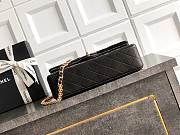 Colestore Chanel 2.55 Handbag Lambskin & Gold-Tone Metal  Black 25.5x15.5x6.5cm - 5