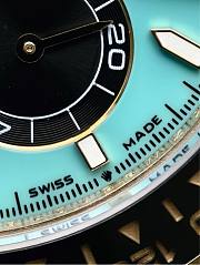 Colestore Rolex Daytona 40mm Turquoise Dial Watch - 4